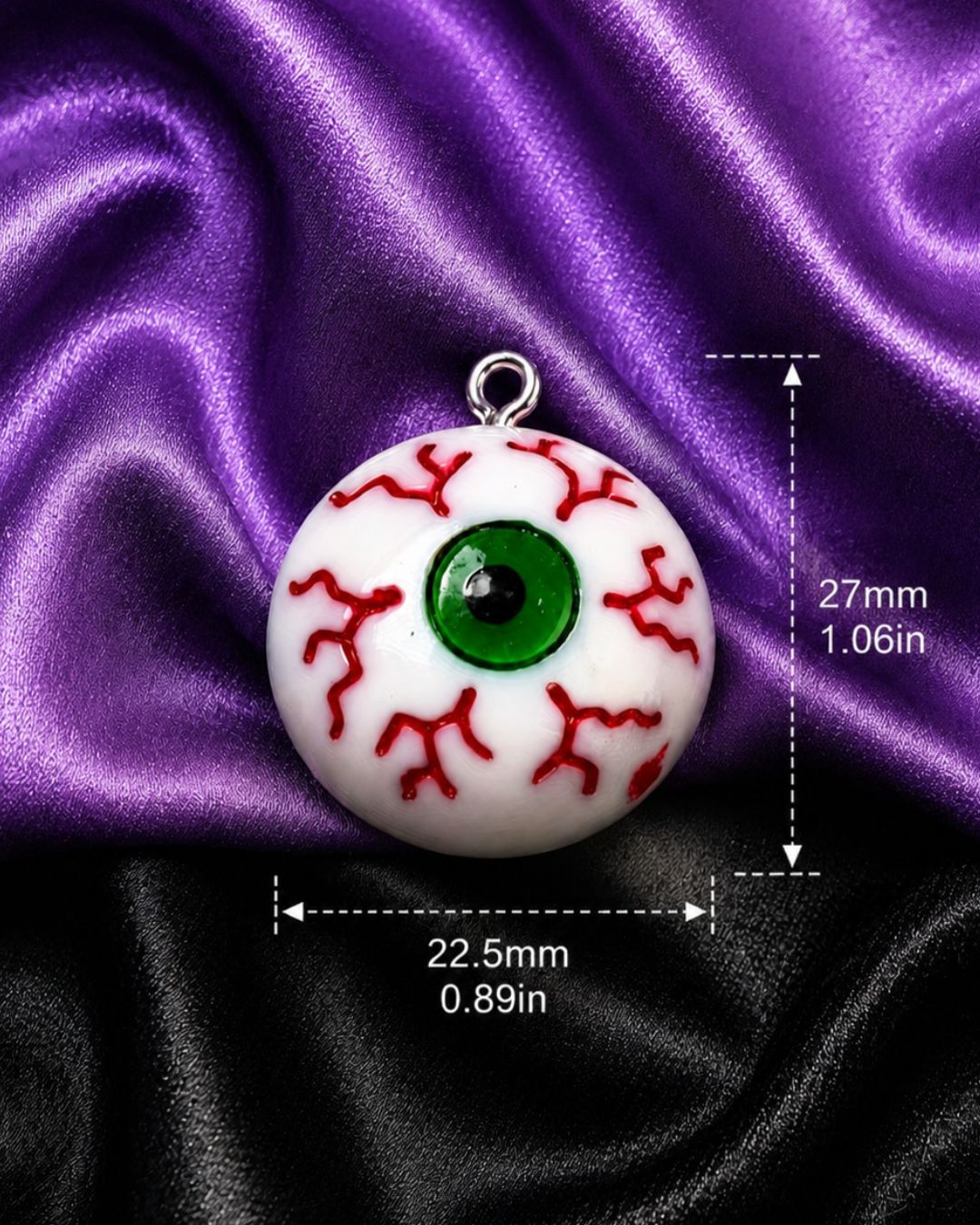 Haunted Eyeball Charm