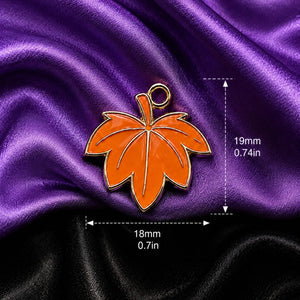 Autumn Leaf Charm