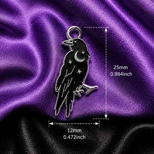 Mystic Raven Charm