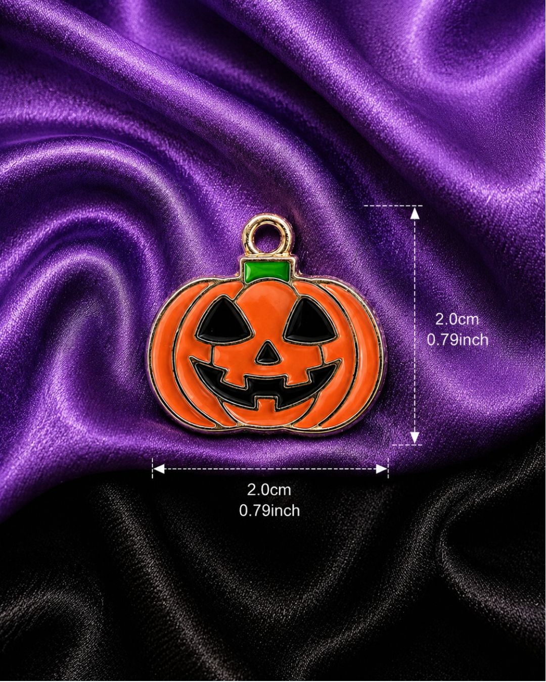 Jack-O'-Lantern Charm