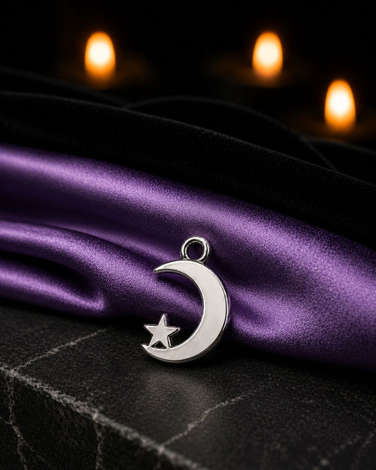 Moon & Star Charm