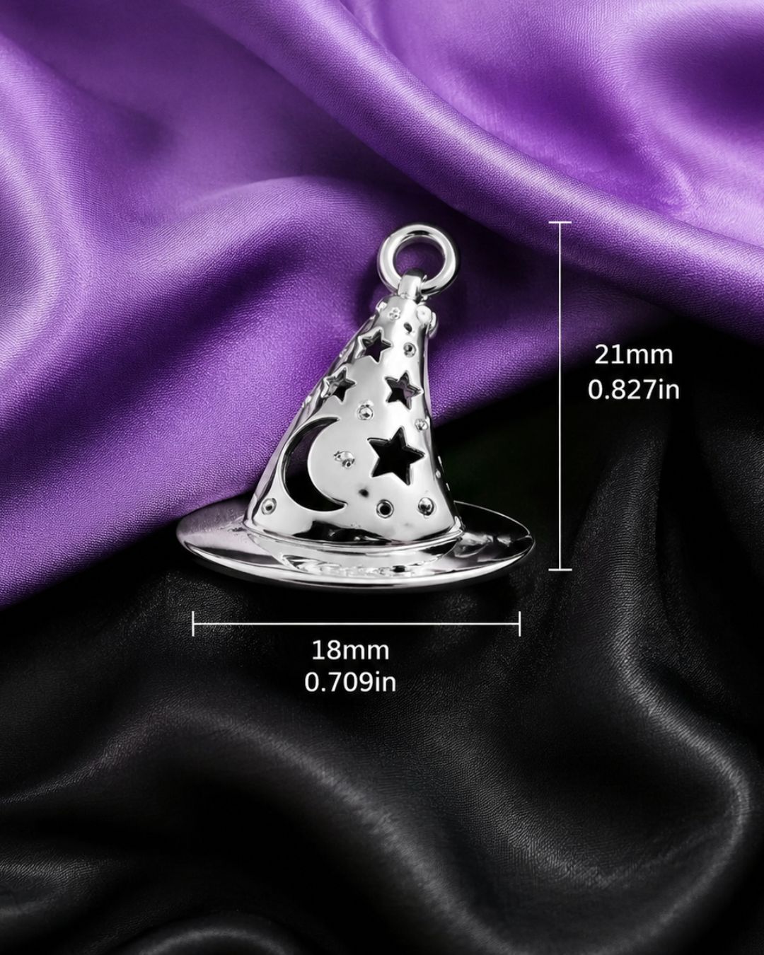 Witch's Hat Charm