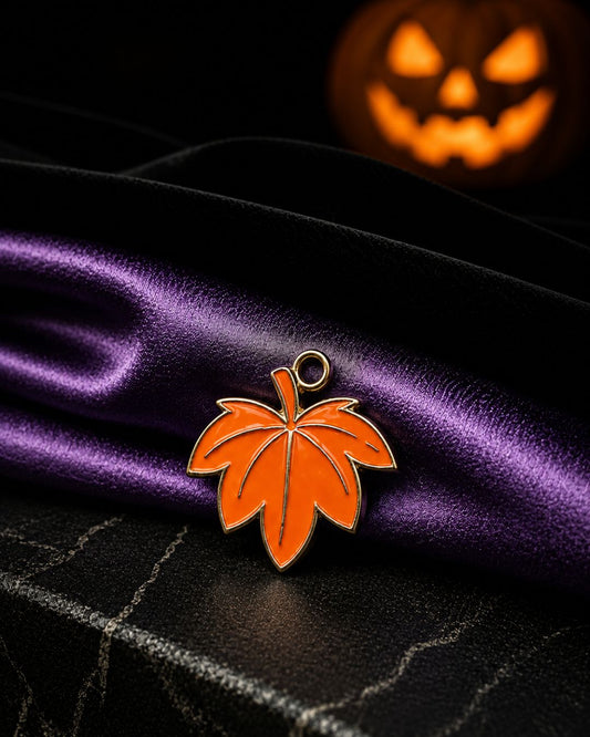 Autumn Leaf Charm