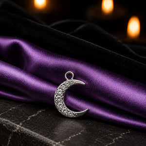 Crystal Crescent Charm