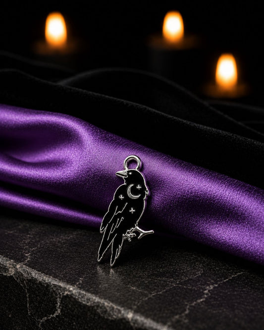 Mystic Raven Charm