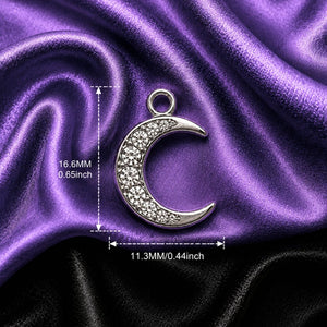 Crystal Crescent Charm